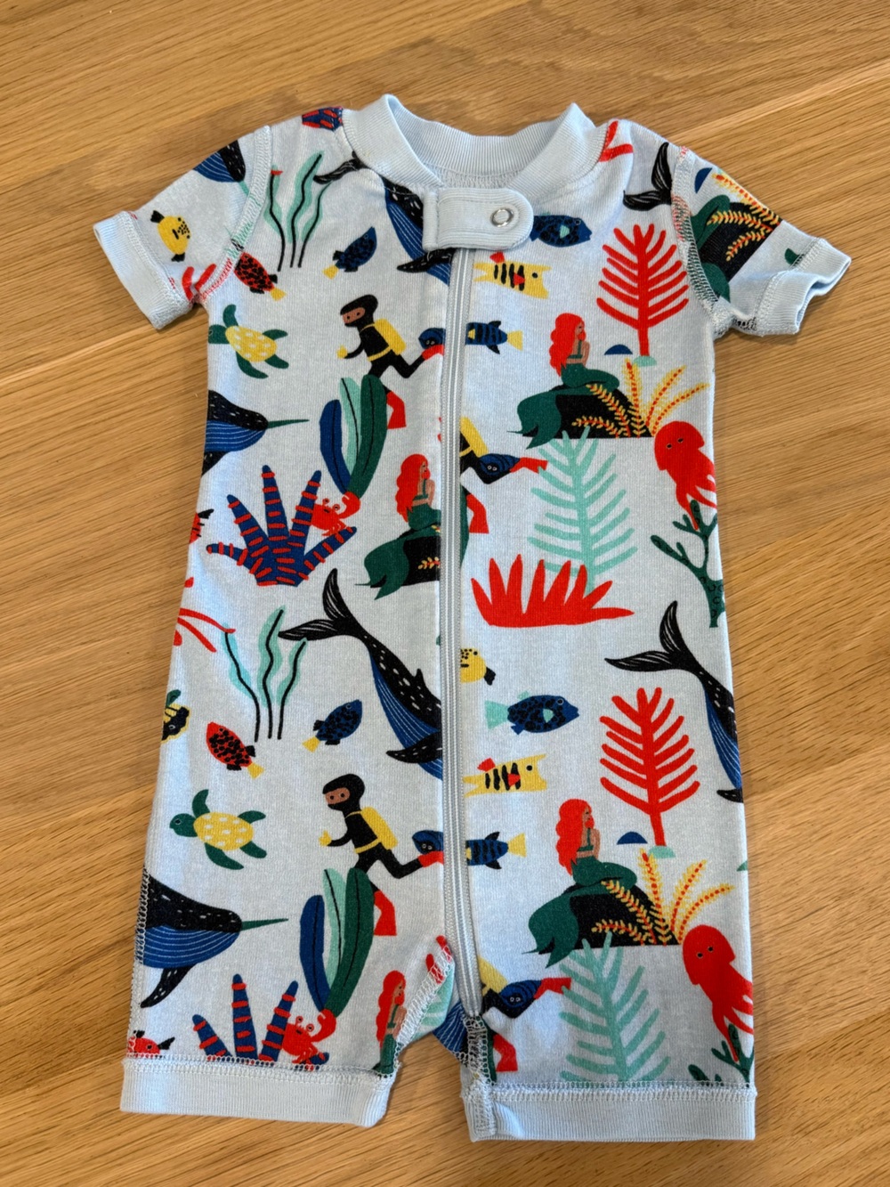 Deepest Diver Shortie Romper